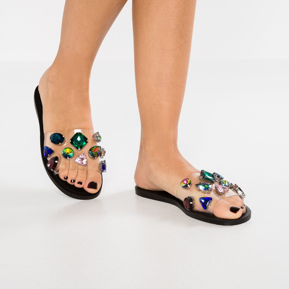 steve madden sandals with stones